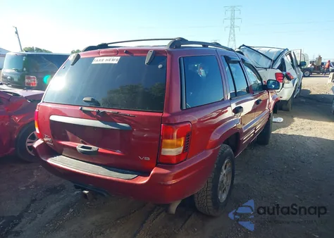 2004 Jeep Grand Cherokee Laredo z USA, uszkodzony, nr VIN 1J4GW48N94C430287